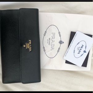 Authentic Prada Wallet!